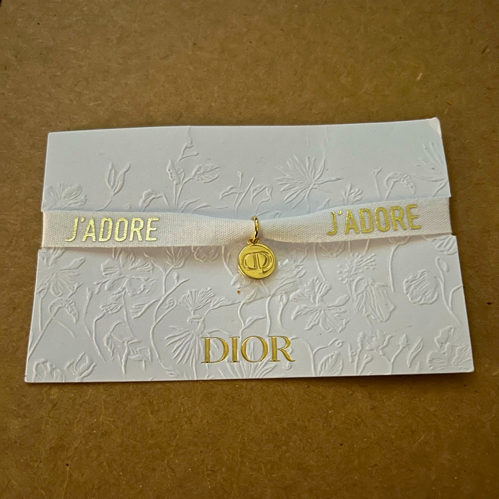 Dior J’adore VIP White and Gold Bracelet